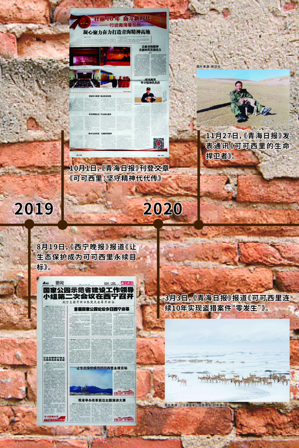 2019至2020年展览时间线